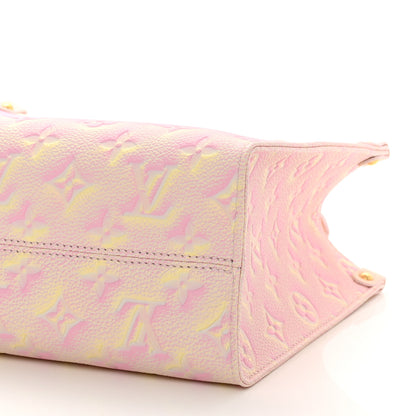 Louis Vuitton Empreinte Monogram Summer Stardust Onthego PM Pink 9 of 9