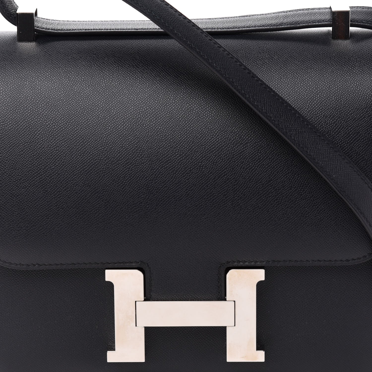 Hermes Grained Monsieur Constance 24 Black 10 of 11