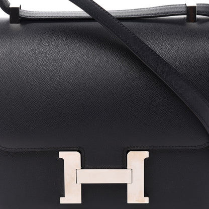 Hermes Grained Monsieur Constance 24 Black 10 of 11