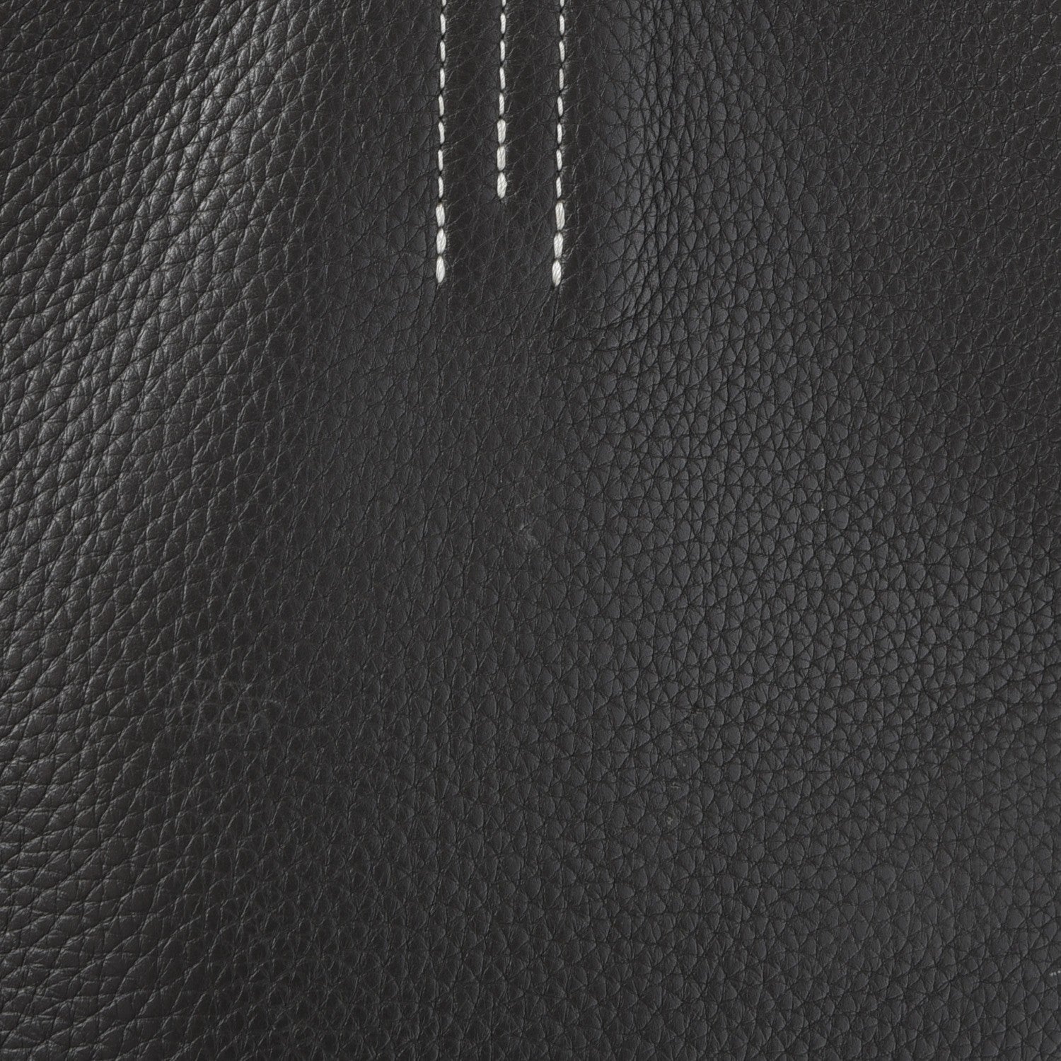 Hermes Taurillon Clemence Double Sens 36 Reversible Tote Graphite Bleu Electrique 10 of 24
