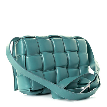 Bottega Veneta Nappa Maxi Intreccio Padded Cassette Crossbody Bag Mallard 3 of 7