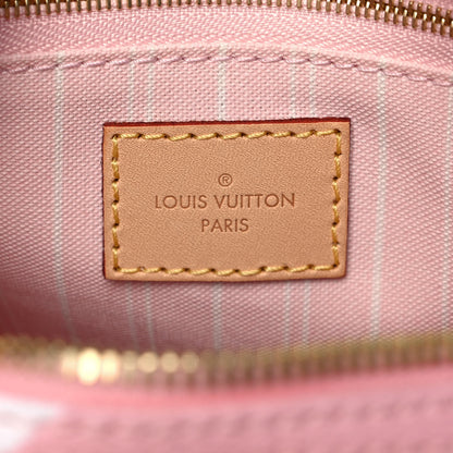 Louis Vuitton Monogram Giant By The Pool Speedy Bandouliere 25 Light Pink 6 of 12