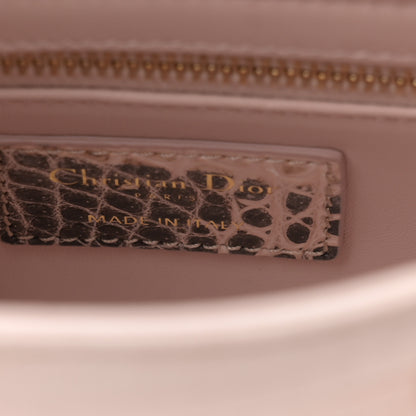 Christian Dior Niloticus Crocodile Himalaya Mini Lady Dior Rose 6 of 10