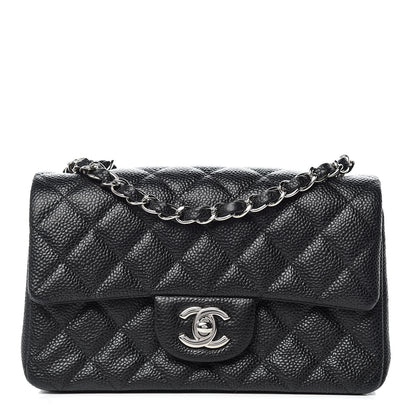 Chanel Caviar Quilted Mini Rectangular Flap Black 1 of 10
