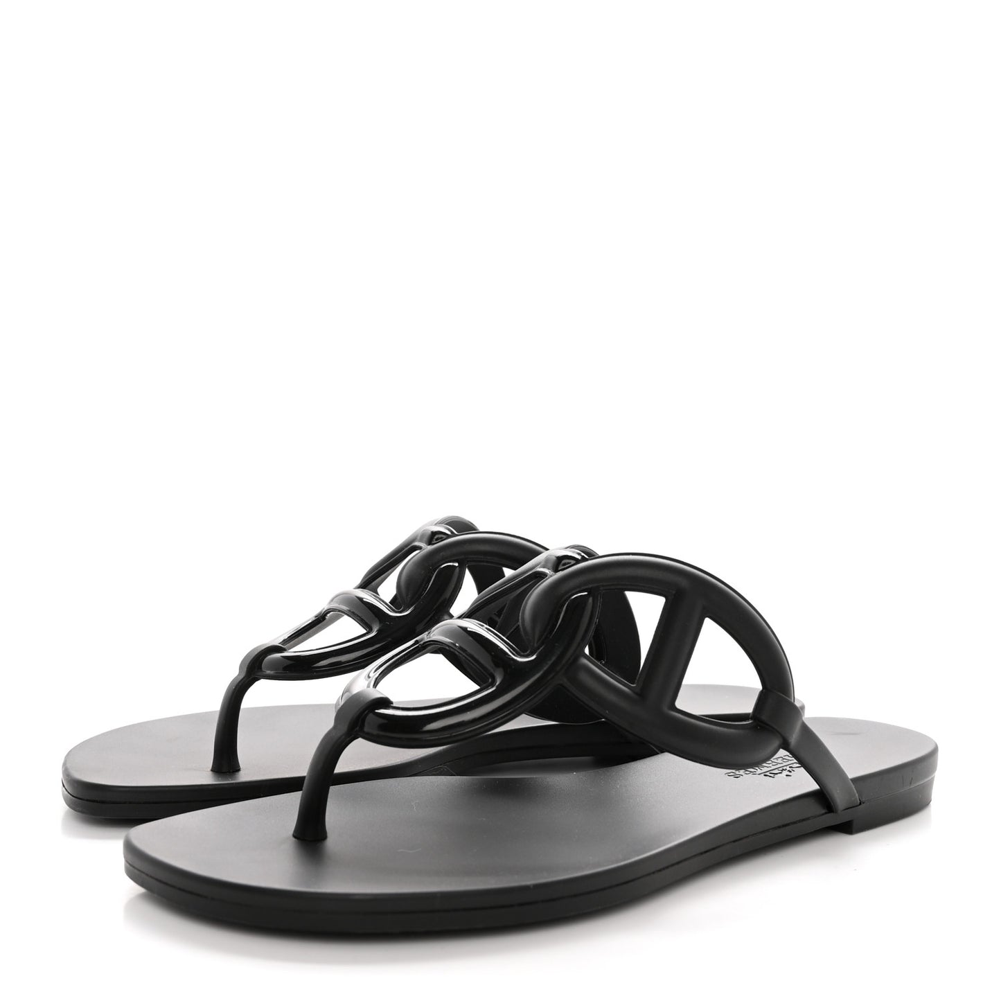Rubber Womens Egerie Sandals 35 Black