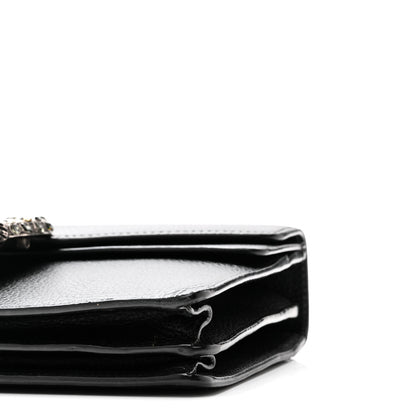 Gucci Pebbled Calfskin Small Dionysus Shoulder Bag Black 10 of 10