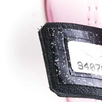 Chanel Calfskin Quilted Small Cambon Messenger Pink Black 5 of 5