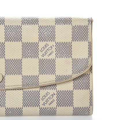 Louis Vuitton Damier Azur Emilie Wallet 7 of 13
