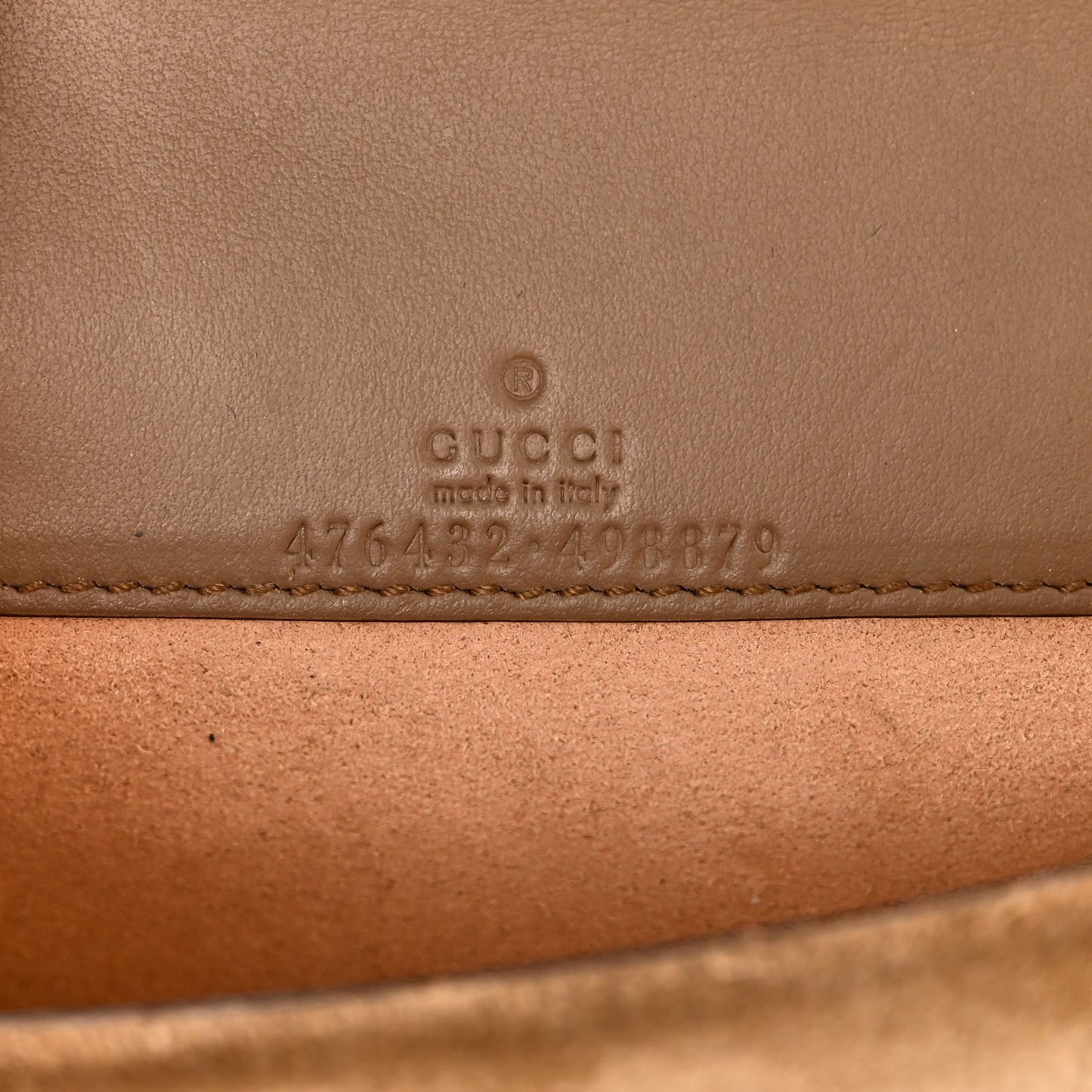 GG Supreme Monogram Super Mini Dionysus Shoulder Bag Taupe