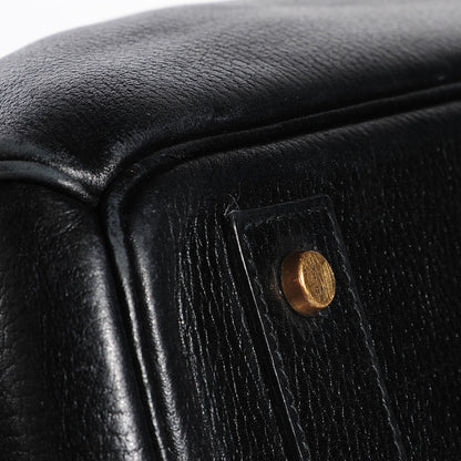 Hermes Ardennes Travel Birkin 45 Black 9 of 22