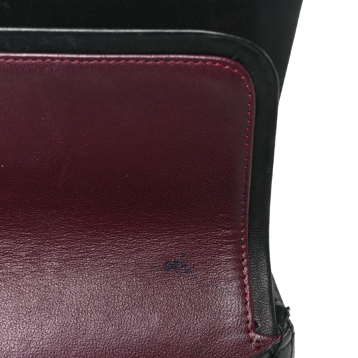 Chanel Lambskin Quilted Medium Double Flap Black 12 of 14