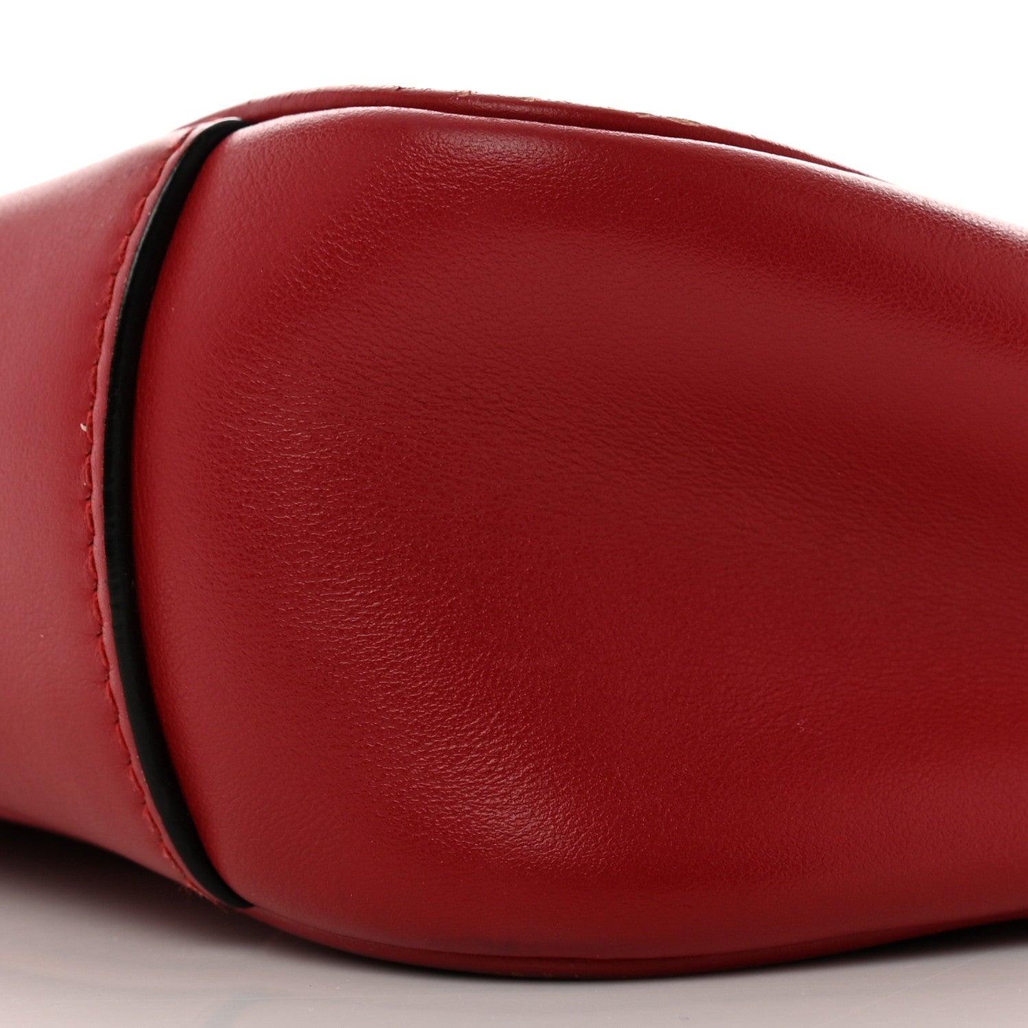 Gucci Calfskin Matelasse Small GG Marmont Shoulder Bag Hibiscus Red 10 of 13