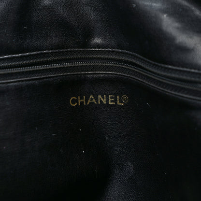 Chanel Lambskin Chevron Boston Black 6 of 12