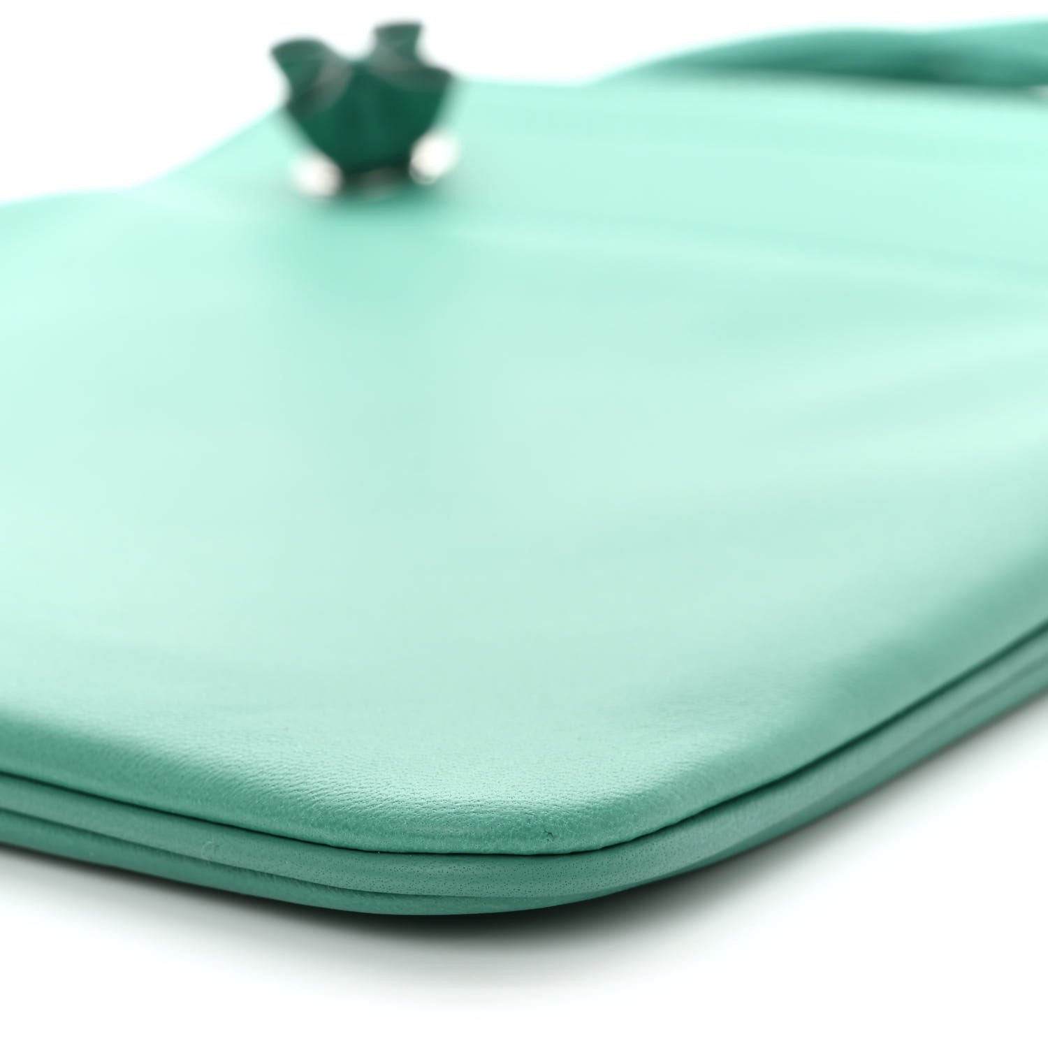 Hermes Milo Lambskin Swift Mini Aline Vert Verone 10 of 11