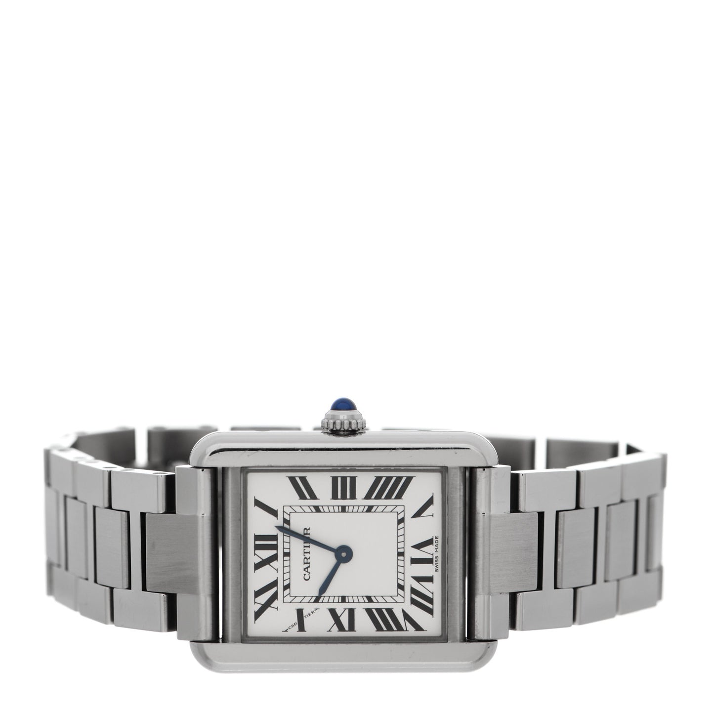 Stainless Steel 24mm Tank Solo Quartz Watch
