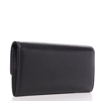 Chanel Caviar Timeless CC Large Flap Wallet Black 2 of 8