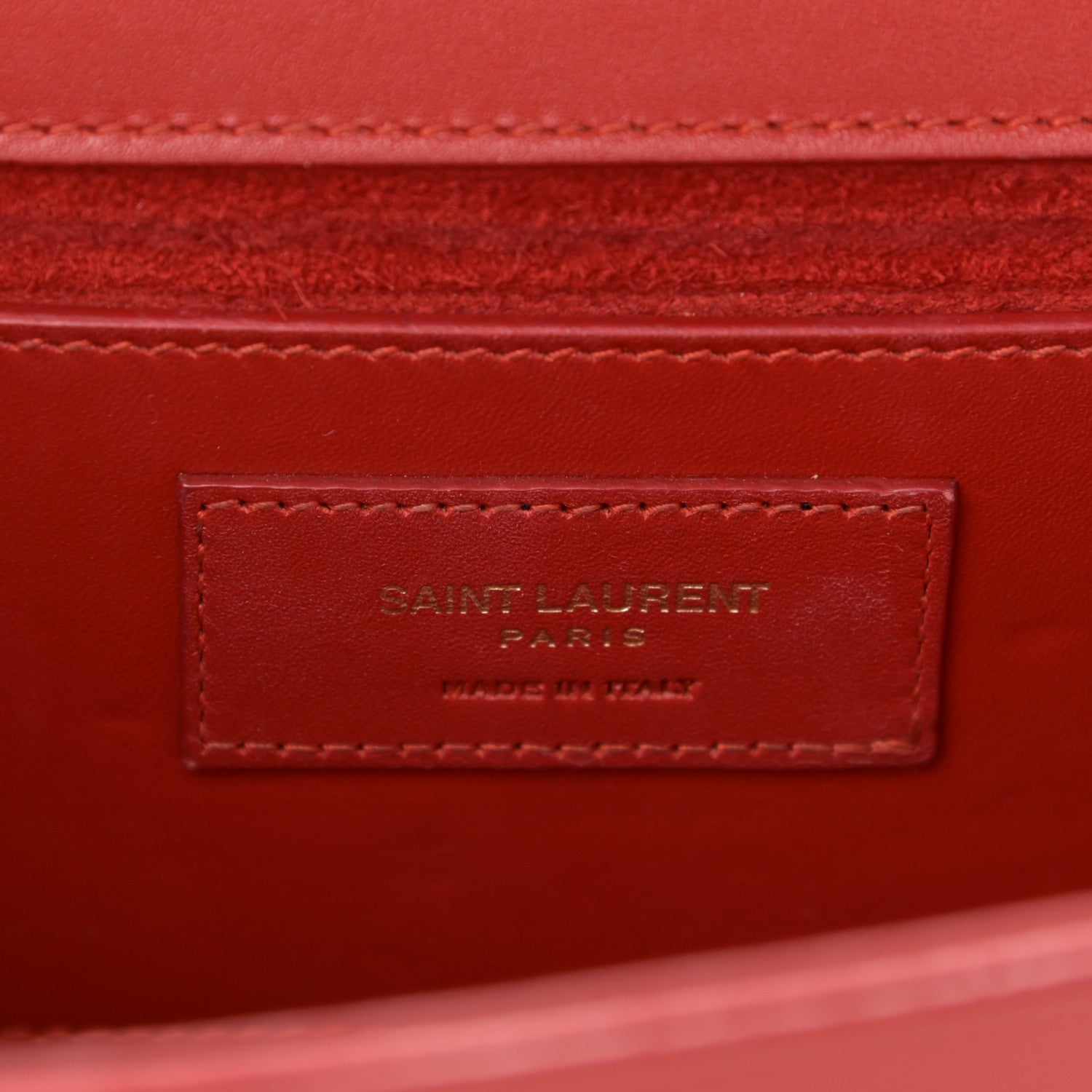Saint Laurent Smooth Calfskin Medium Classic Monogram Kate Tassel Satchel New Lipstick 6 of 12