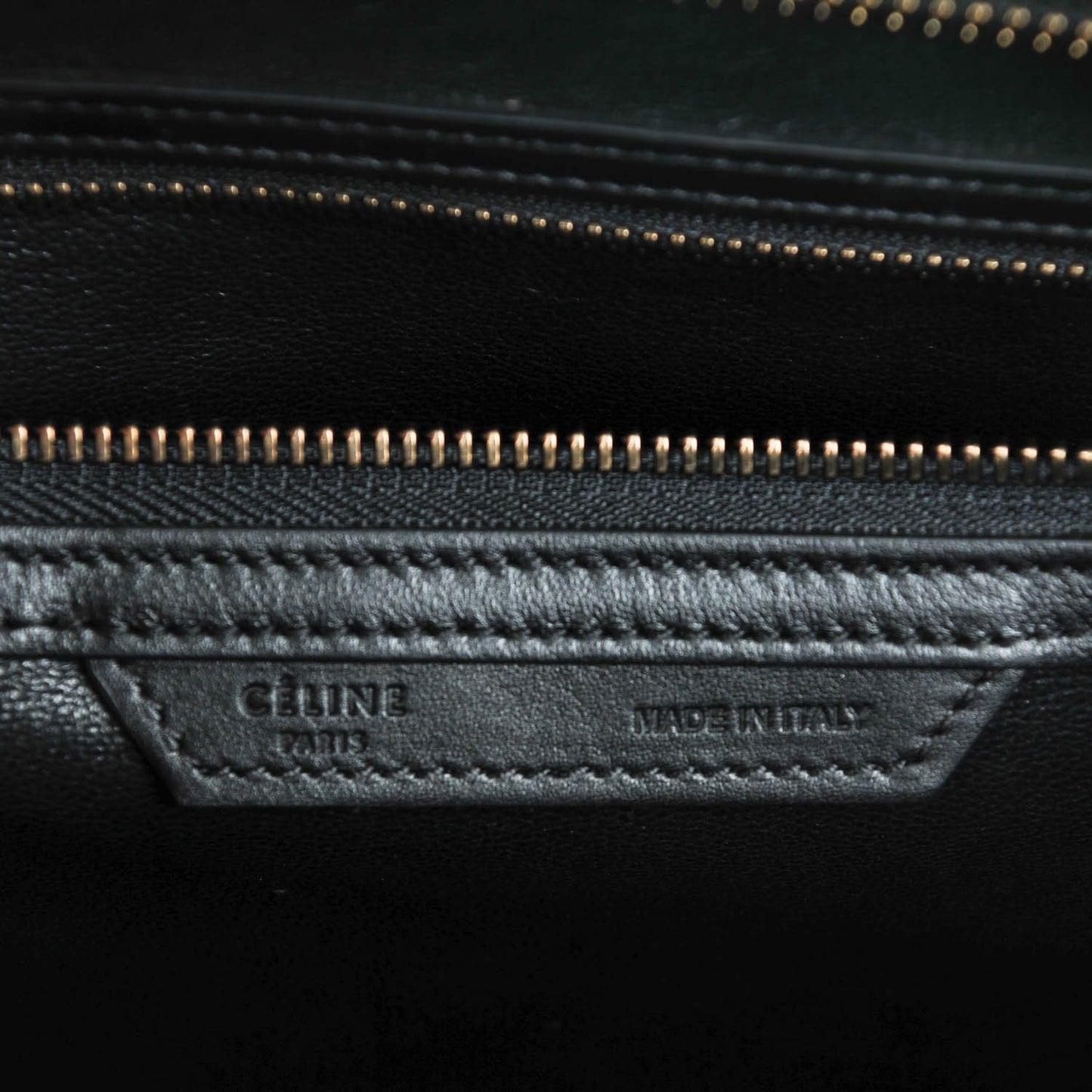 Smooth Calfskin Mini Luggage Black