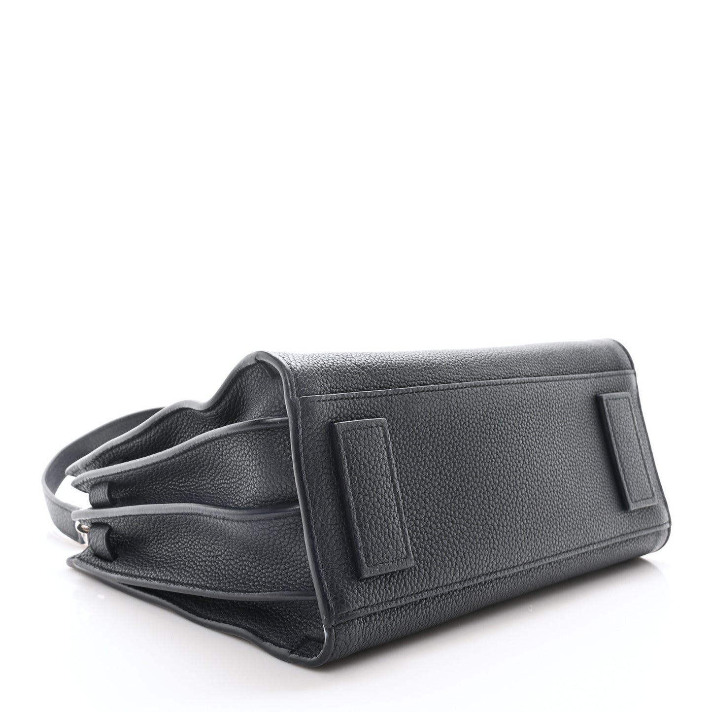 Grained Calfskin Baby Supple Sac De Jour Navy