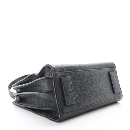 Saint Laurent Grained Calfskin Baby Supple Sac De Jour Navy 4 of 10