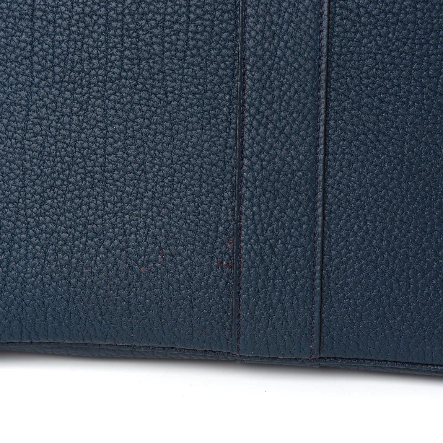 Hermes Toile Officier Negonda Garden Party 36 MM Prune Bleu de Prusse 10 of 11