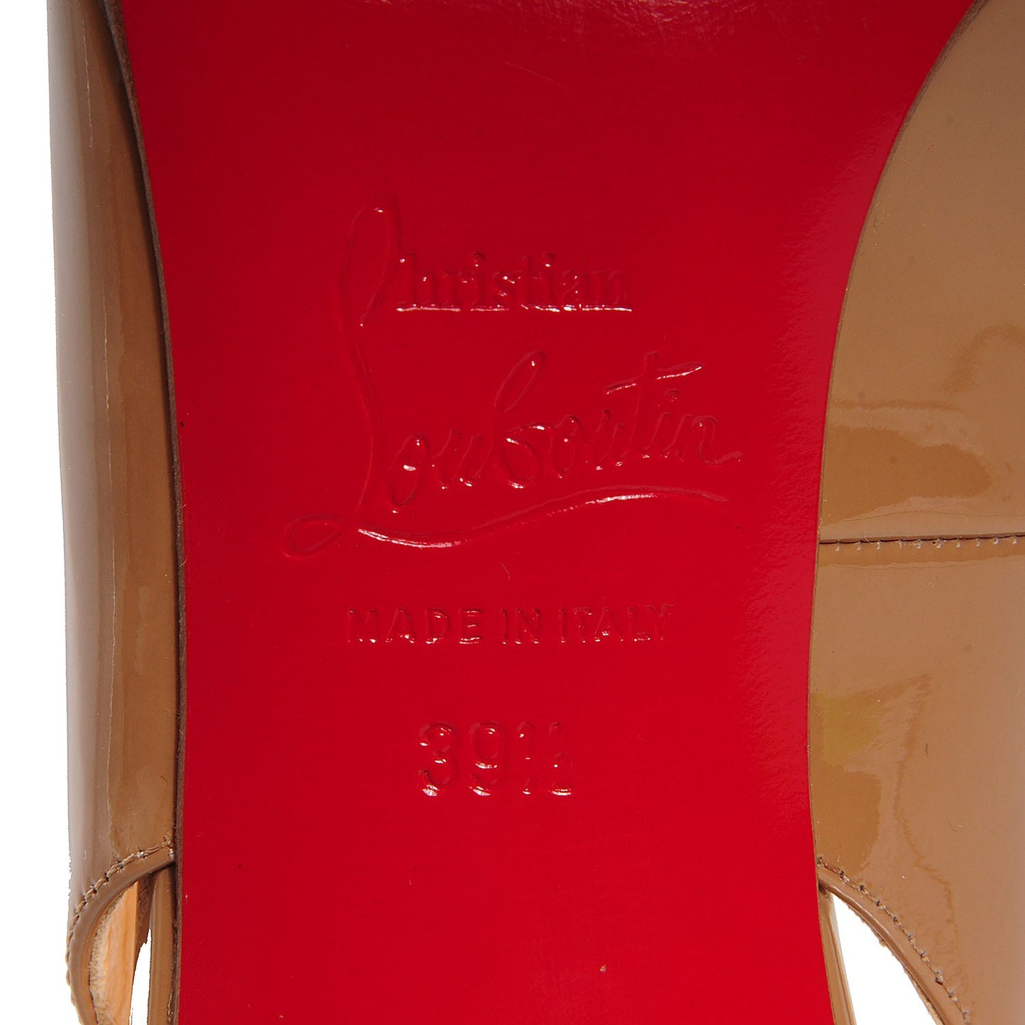 Patent Fifi Sling 85 Pumps 39.5 Taupe
