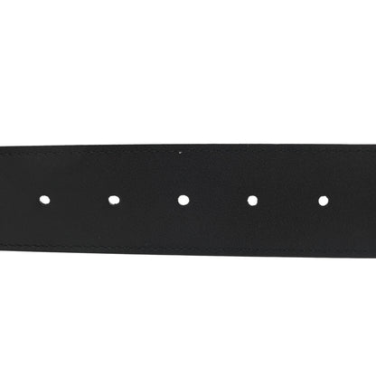 Gucci Moon Calfskin Pearl Double G 40mm Belt 95 38 Black Cream 4 of 5
