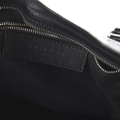 Balenciaga Chevre Silver Metallic Edge Hardware City Black 9 of 11