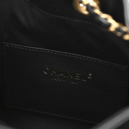 Chanel Caviar Quilted Mini Chanel 25 Handbag Black 6 of 10