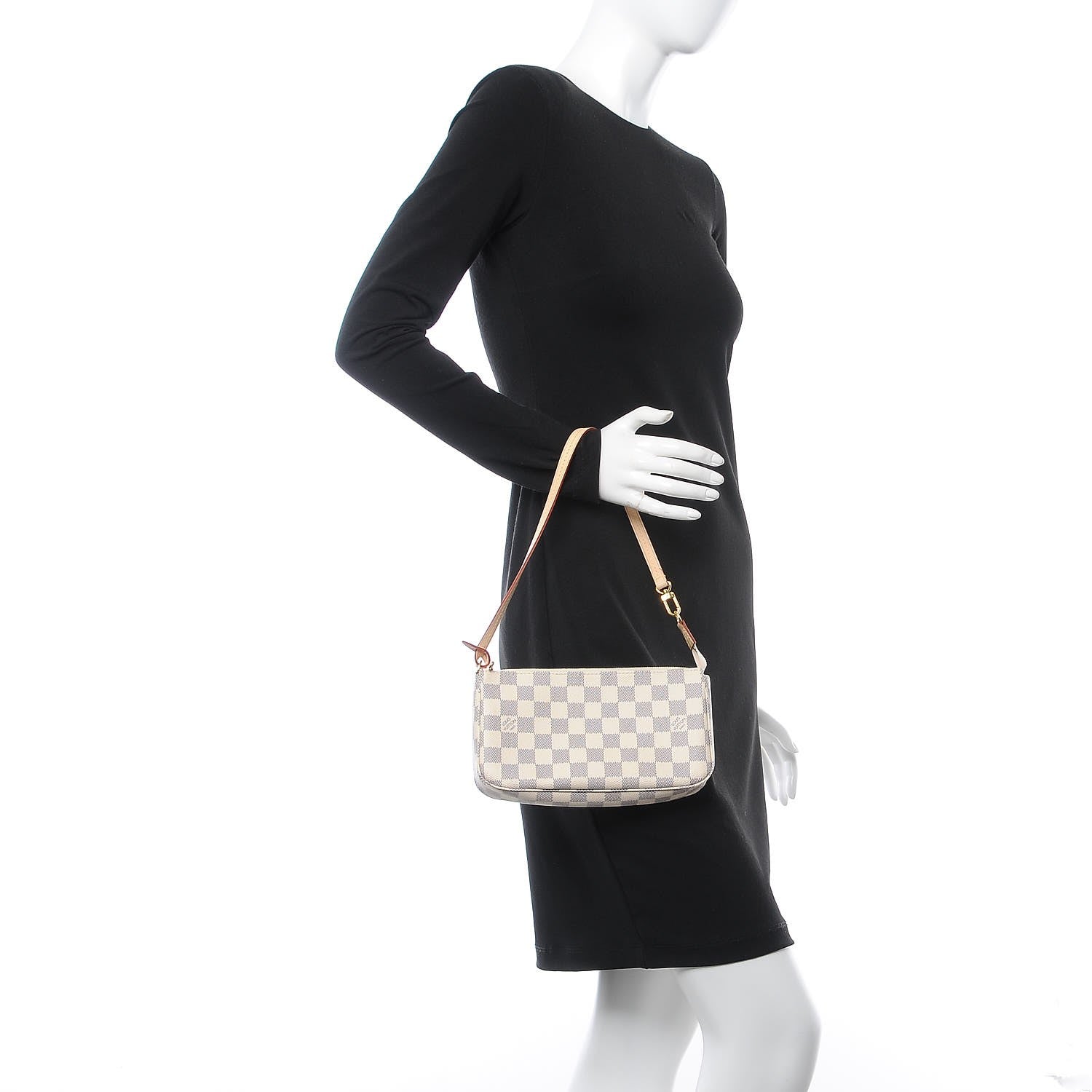 Louis Vuitton Damier Azur Pochette Accessories NM 2 of 8