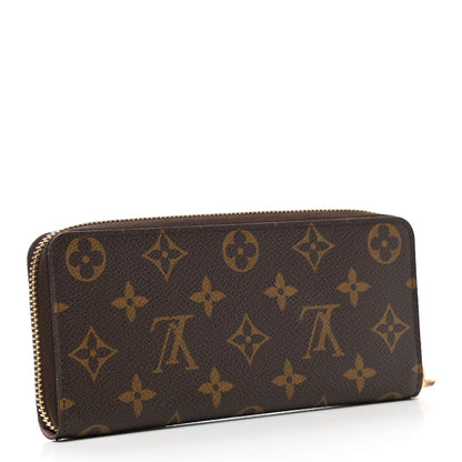 Louis Vuitton Monogram Clemence Wallet Rose Ballerine 3 of 7