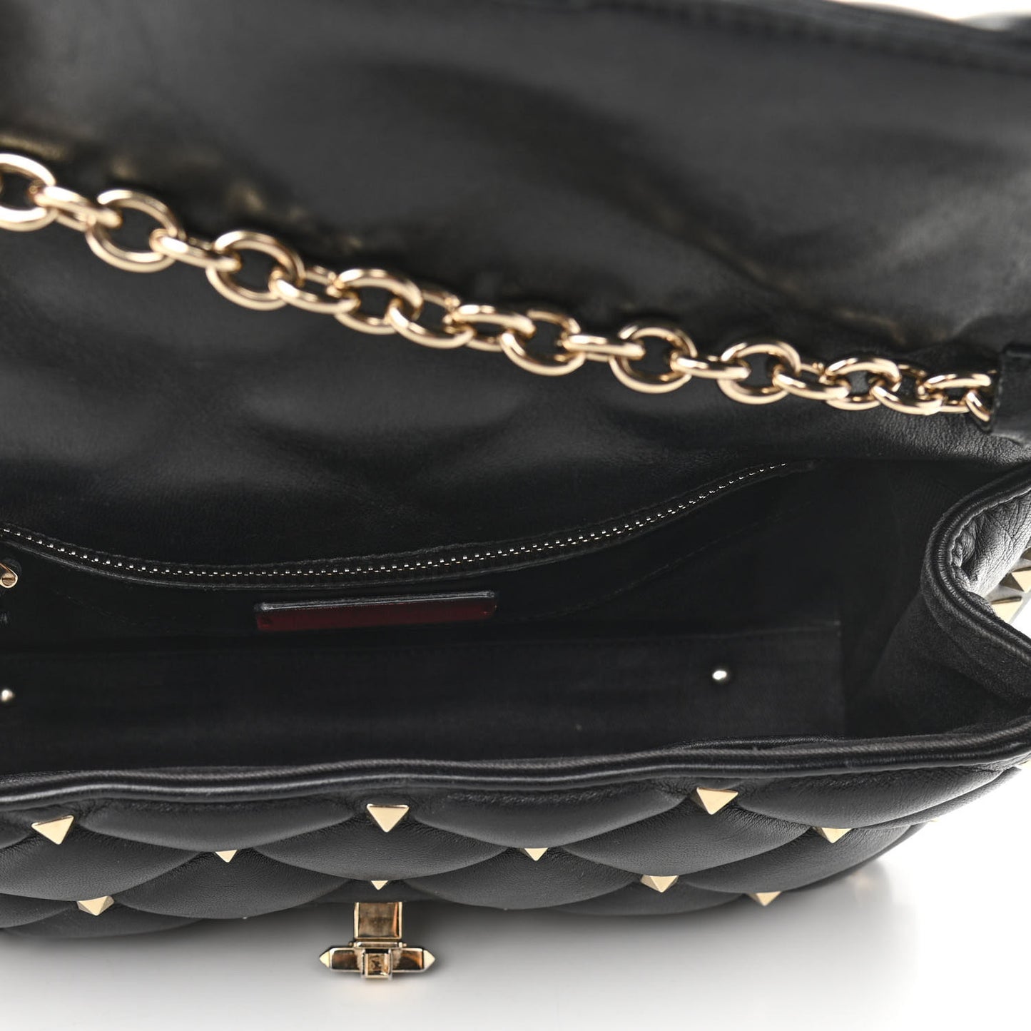 Nappa Candystud Crossbody Black