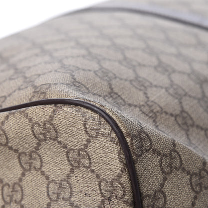 Gucci GG Plus Monogram Large Carry On Duffle Bag Brown 12 of 14