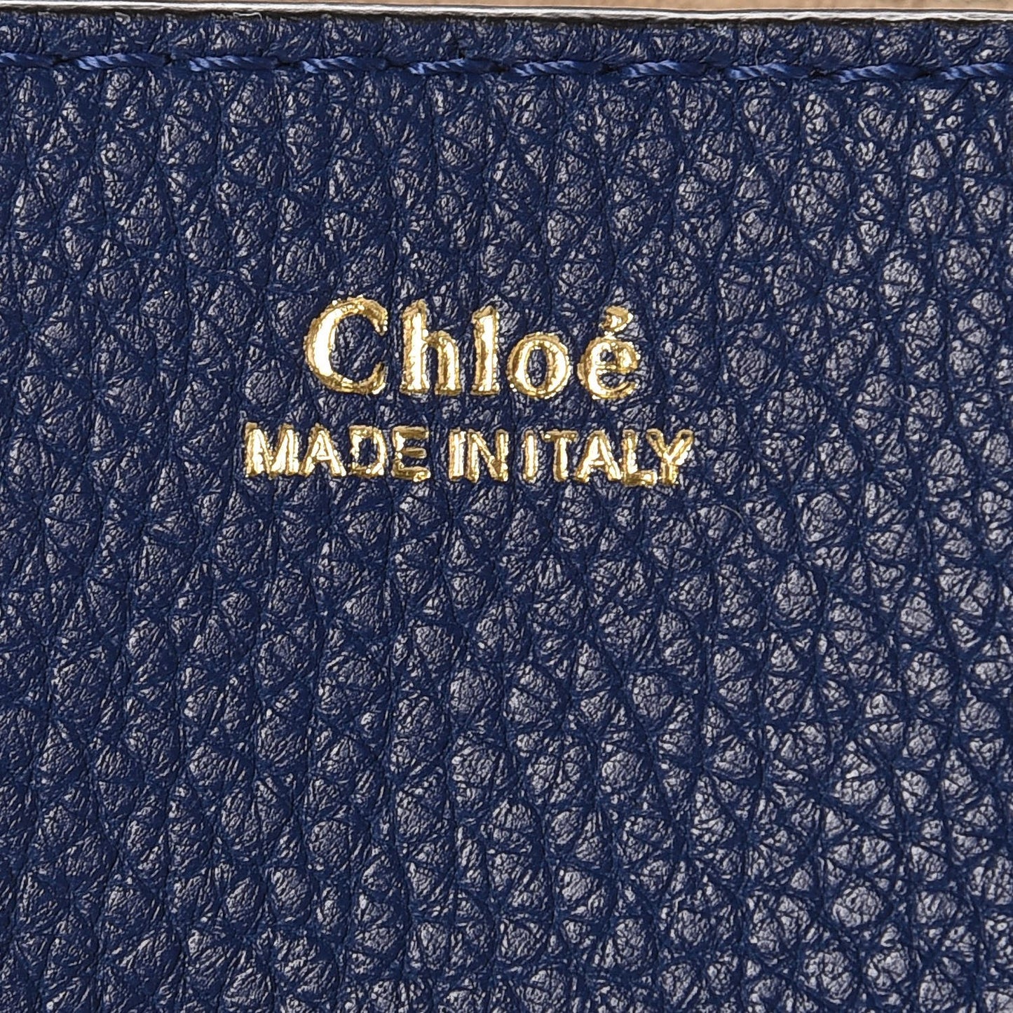 Grained Lambskin Mini Drew Shoulder Bag Royal Navy