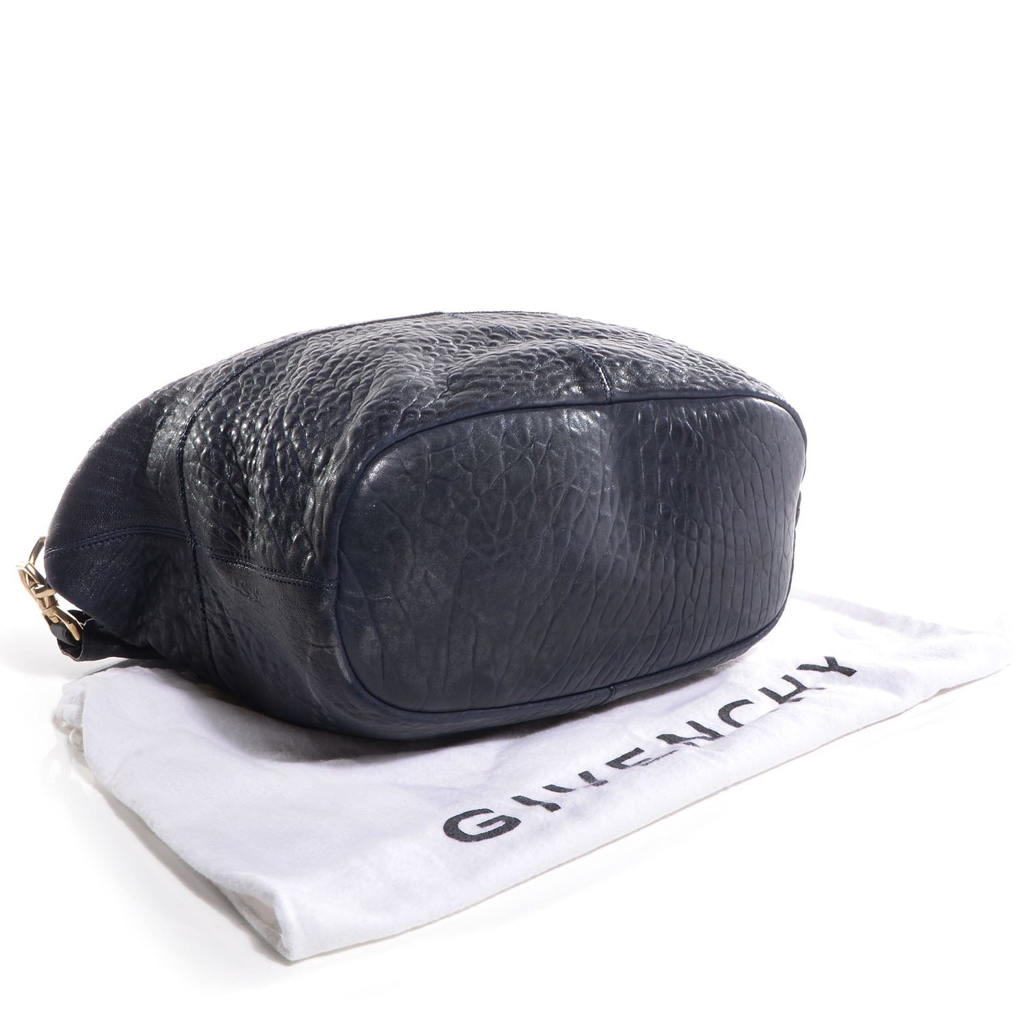 Givenchy Pebbled Calfskin Medium Nightingale Navy 4 of 11