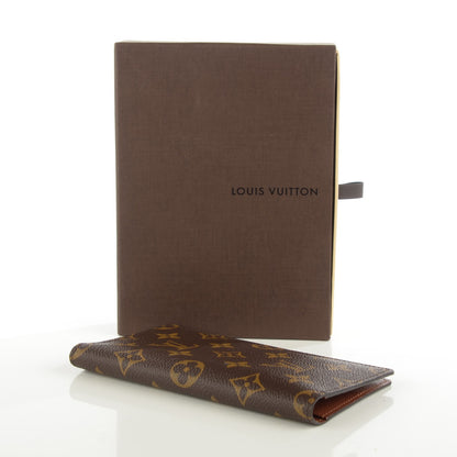 Louis Vuitton Monogram Porte Valeurs Checkbook Wallet 4 of 7