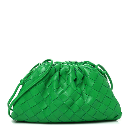 Bottega Veneta Nappa Intrecciato The Mini Pouch Parakeet 1 of 10