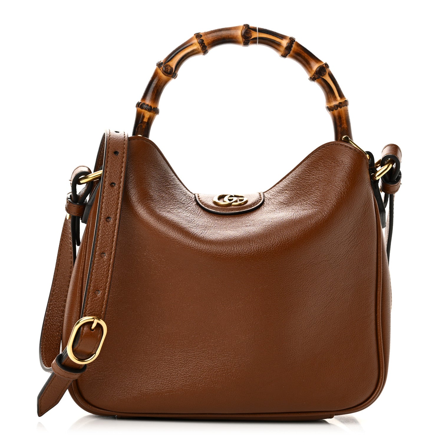 Gucci Softy Wonka Textured Dollar Calfskin Small Diana Shoulder