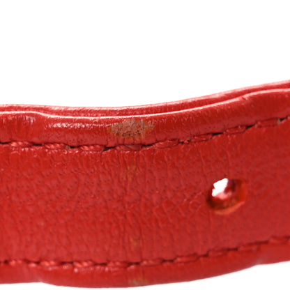 Chanel Lambskin Quilted Chanel 19 Waist Bag Red 12 of 14