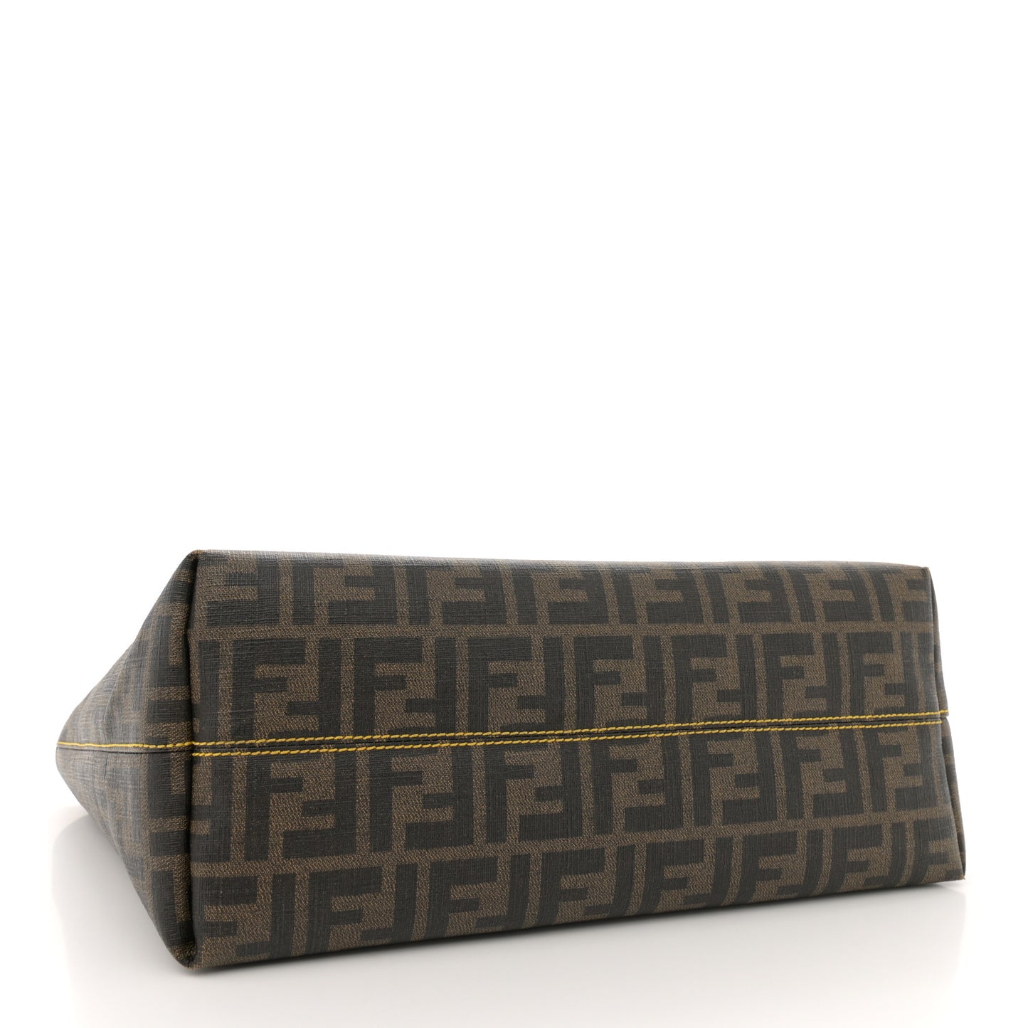 Zucca Spalmati Small Roll Tote Tobacco Yellow