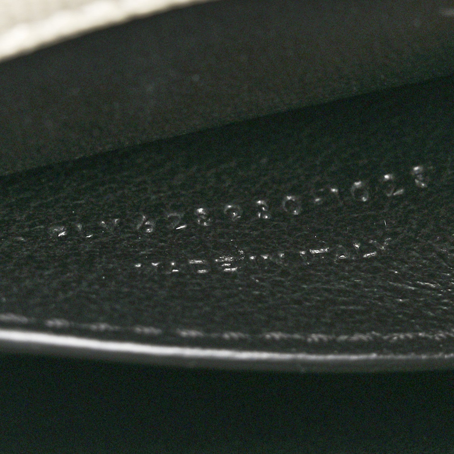 Saint Laurent Grain de Poudre Mini Classic Monogram Cassandra Top Handle Vintage White 7 of 10