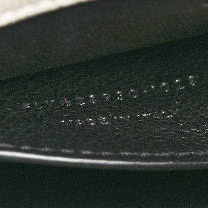 Saint Laurent Grain de Poudre Mini Classic Monogram Cassandra Top Handle Vintage White 7 of 10