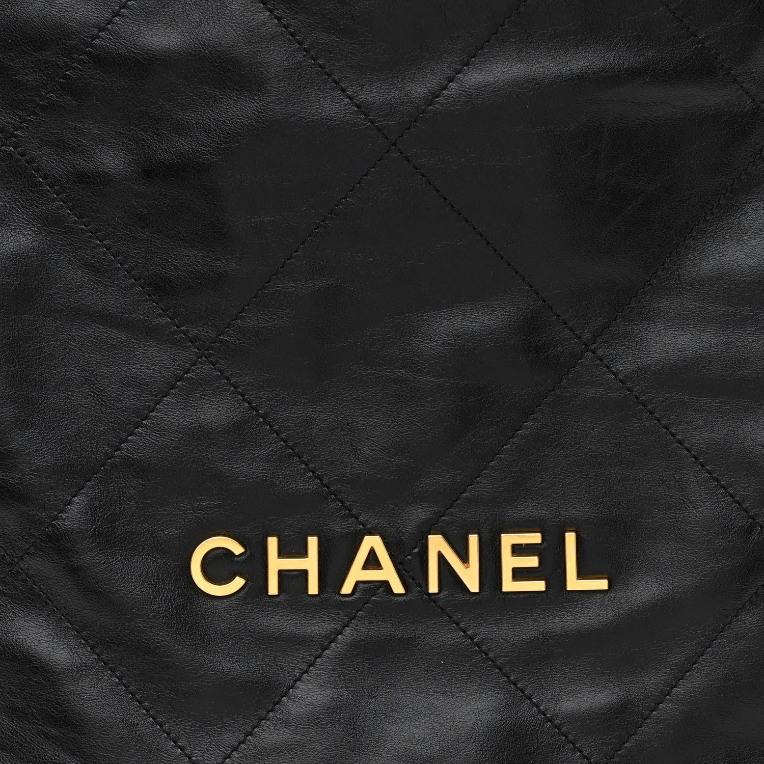 Chanel Shiny Calfskin Quilted Chanel 22 Backpack Black 8 of 11