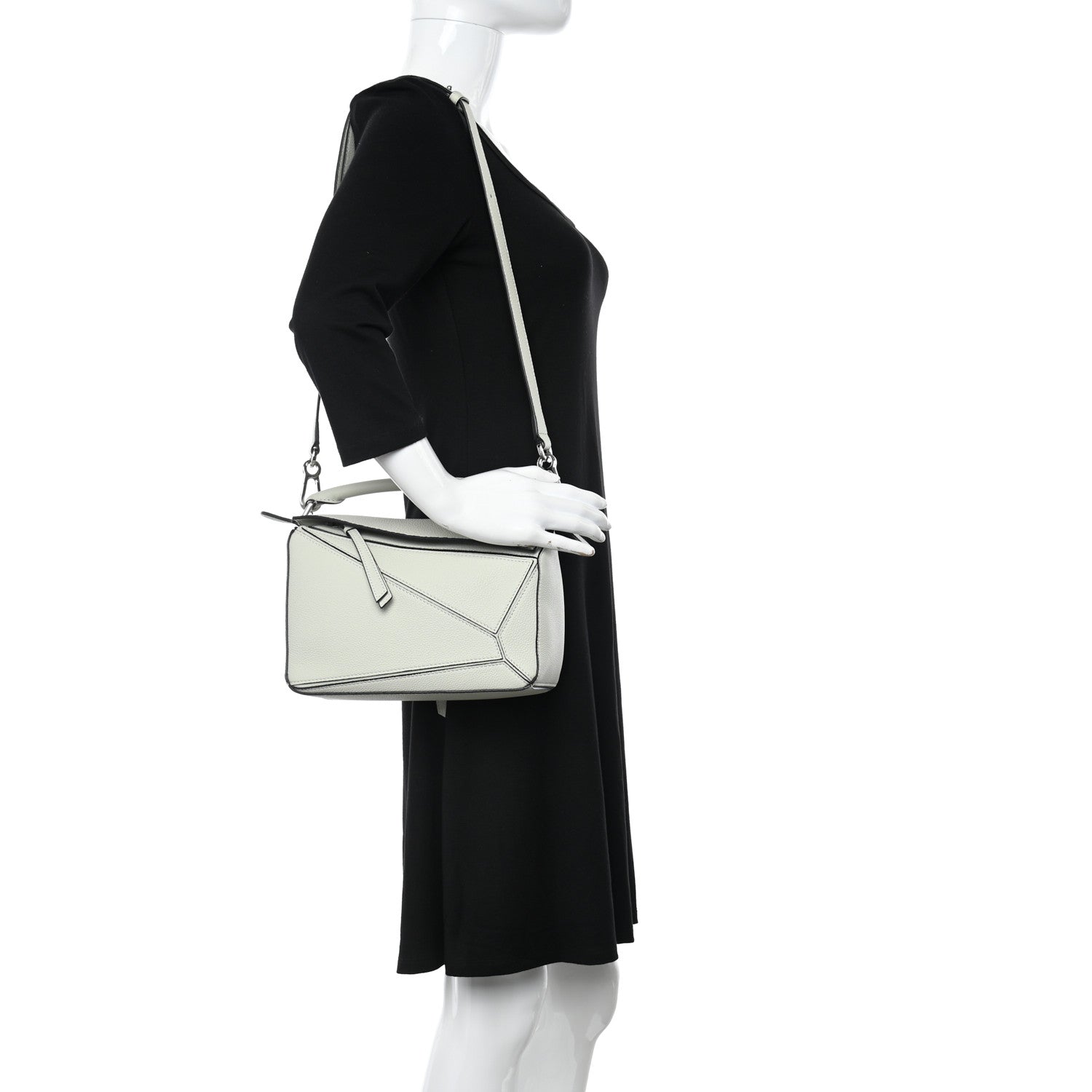 Loewe Grained Calfskin Small Puzzle Bag 2 of 9