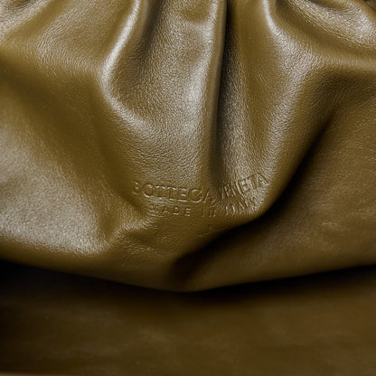 Bottega Veneta Smooth Butter Calf The Pouch Oversized Clutch Mud 6 of 11