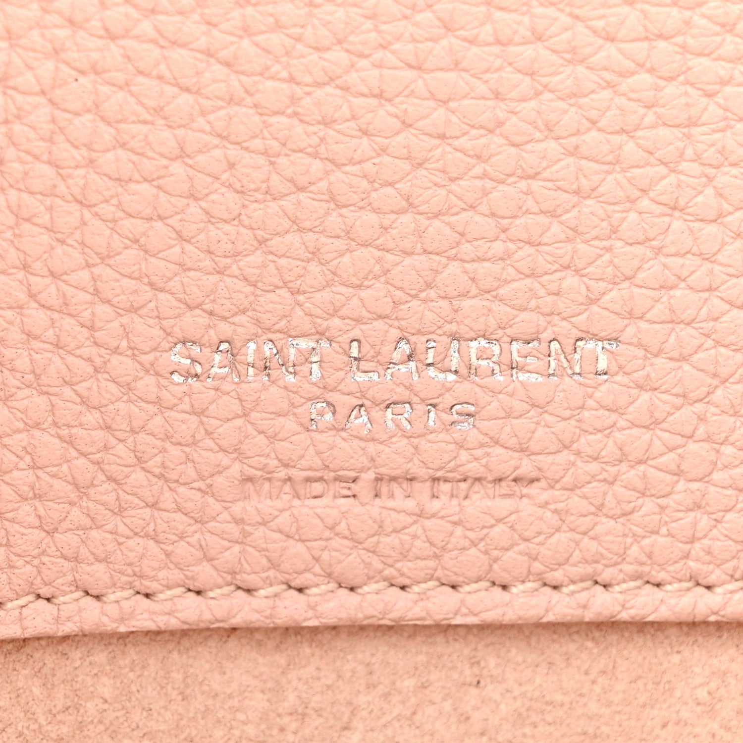Saint Laurent Grained Calfskin Nano Supple Sac De Jour Marble Pink 6 of 16