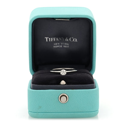 Tiffany Platinum Diamond .24ct Solitaire Engagement Ring 49 5 5 of 5