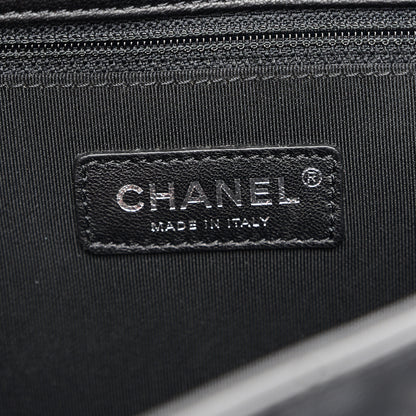 Chanel Lambskin Quilted Jumbo Cuba Color Flap Black 11 of 19