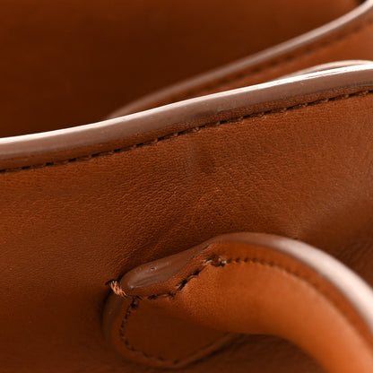 The Row Polished Saddle Calfskin Soft Margaux 10 Bag Cuir 11 of 11