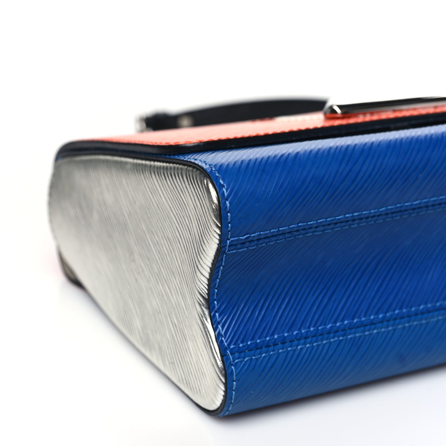 Epi Twist Shoulder Bag MM Marine Orange